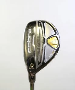LEFTY Cobra Fly-Z Black 3-4 Hybrid 20.5* 41 In Matrix Fly-Z Graphite Regular