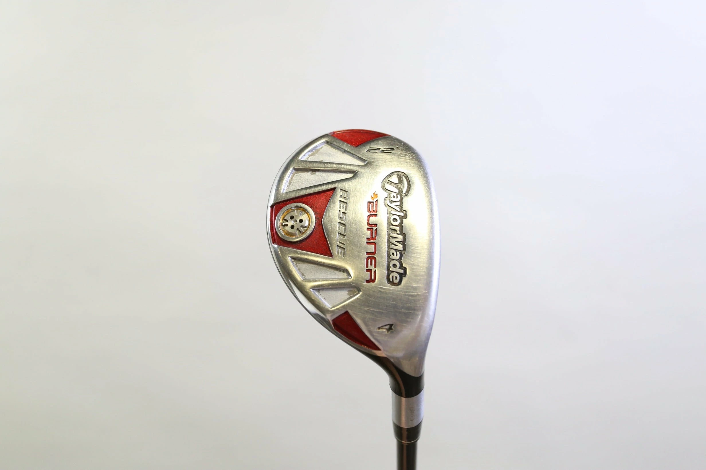 TaylorMade Burner Rescue 4 Hybrid 22* RH 39.75 In Graphite Shaft Regular Flex