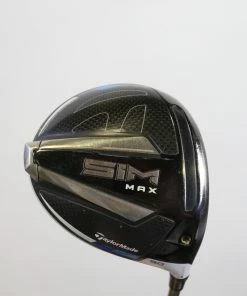 TaylorMade SIM MAX Driver - Right-Handed - 9 Degrees - Seniors Flex