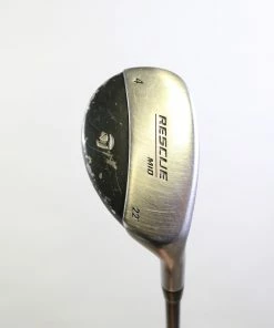 TaylorMade Rescue Mid 4 Hybrid 22* RH 39.75 In Graphite Shaft Stiff Flex