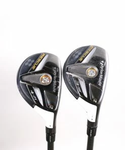 TaylorMade Rescue TP 2011 3, 4 Hybrid Set RH Aldila RIP Graphite Shafts Stiff