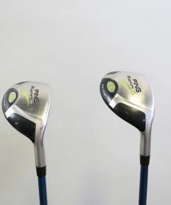 Ping Rapture 18*, 21* Hybrid Set RH Aldila VS Proto Graphite Shafts Stiff Flex