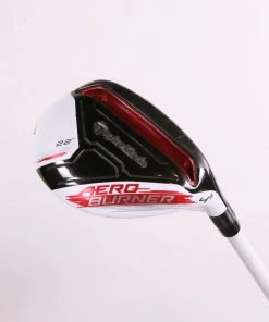 TaylorMade AeroBurner Rescue 4 Hybrid 22* RH 39 In Matrix Graphite Ladies Flex