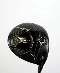 Cobra King F8+ Black Driver - Right-Handed - 9 Degrees - Extra Stiff Flex