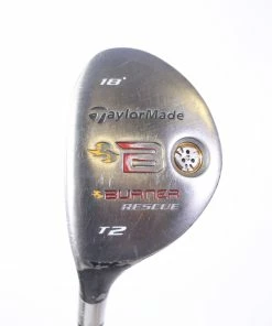 TaylorMade Burner Rescue Tour Launch 2 Hybrid 18* LH 40 In Graphite Extra Stiff