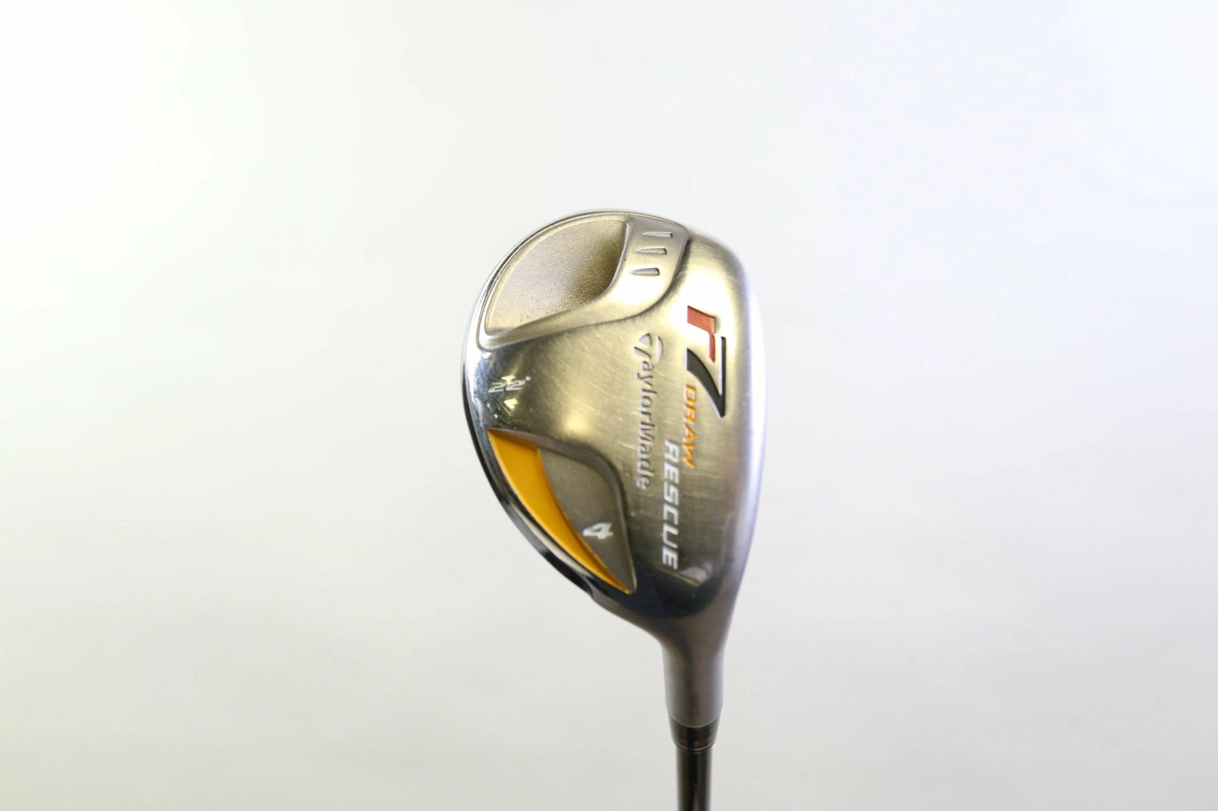 TaylorMade R7 Draw Rescue 4 Hybrid 22* RH 39.5 In Graphite Shaft Stiff Flex