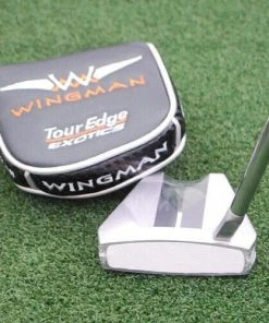 Tour Edge Exotics Wingman 703 Mid Toe-Hang Putter W/KBS CT Tour Shaft -35"- NEW
