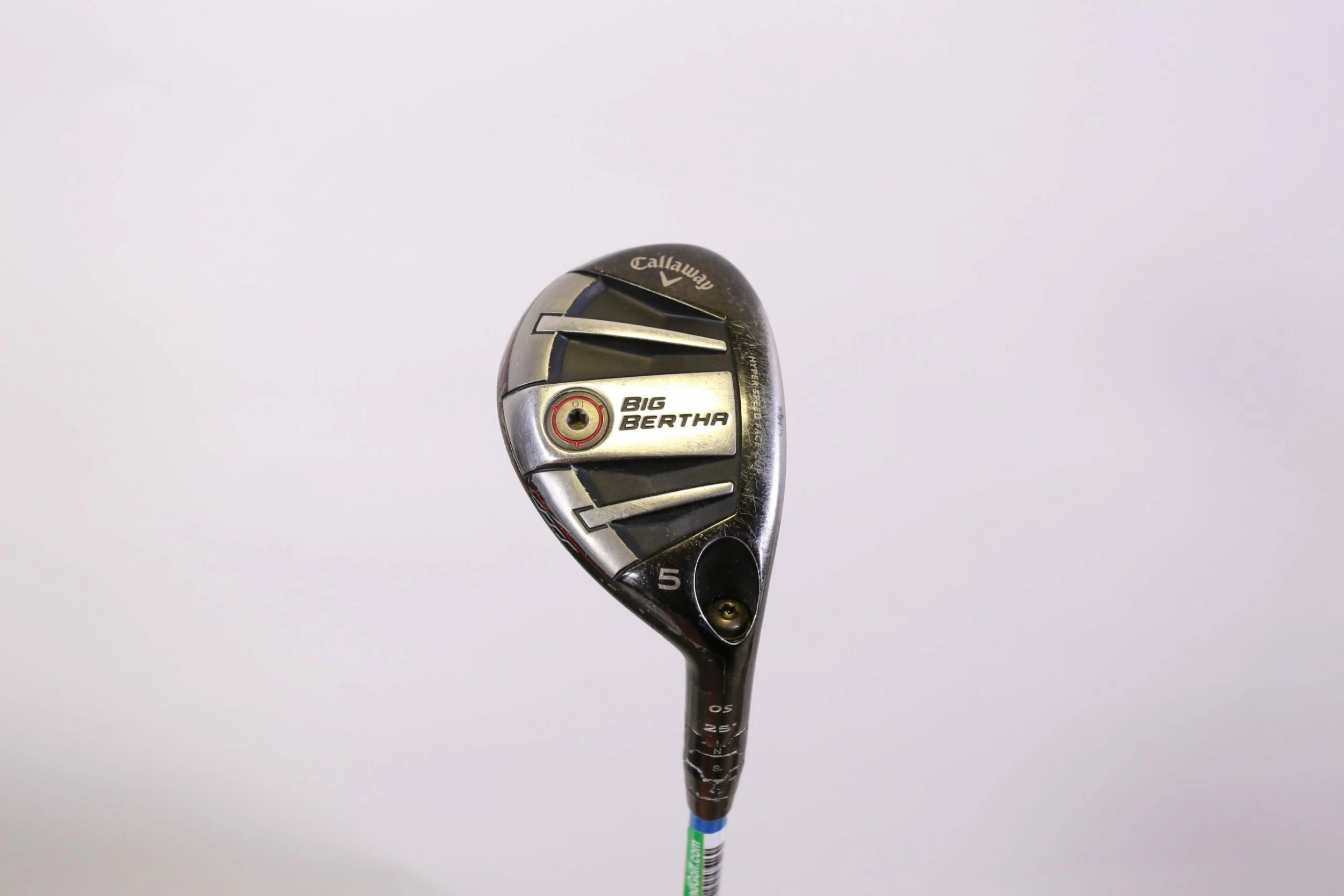 Callaway Big Bertha OS 5 Hybrid RH 25* 39.5 In Accra Graphite Shaft M1 Ladies