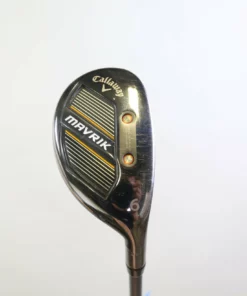 Callaway Mavrik 6 Hybrid RH 26* 38.75 In Catalyst Graphite Shaft Regular Flex