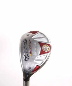 LEFTY TaylorMade Burner Rescue 3 Hybrid 19* 40.25 In REAX Graphite Stiff Flex