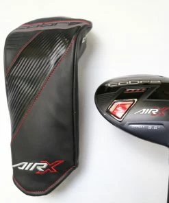 Cobra AIR-X Straight Neck Grey/Red Driver - Right-Handed - 9.5 Degrees - Stiff Flex