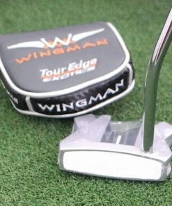 Tour Edge Exotics Wingman 702 Double Bend Shaft Putter Face Balanced 35" - NEW