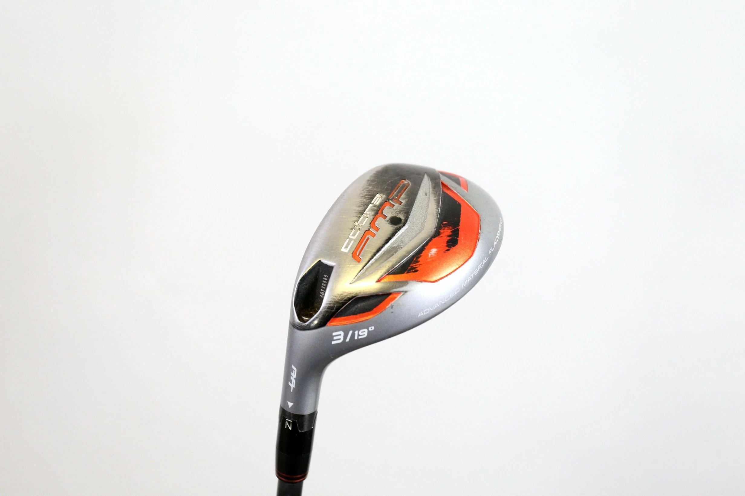 LEFTY Cobra AMP Cell Orange 3 Hybrid 19* 40.25 In Graphite Shaft Regular Flex - Image 2
