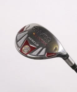TaylorMade Burner Rescue 4 Hybrid 22* RH 39.75 In Reax Graphite Shaft Stiff Flex