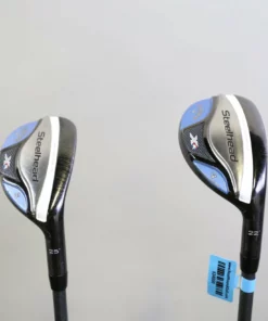 Callaway Steelhead XR 4, 5 Hybrid Set RH Program F15 Graphite Shafts Ladies Flex