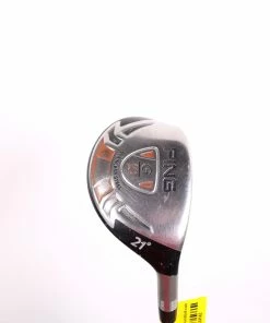 Ping G10 3 Hybrid 21* RH 39.75 In Ping TFC129 H Graphite Shaft Regular Flex