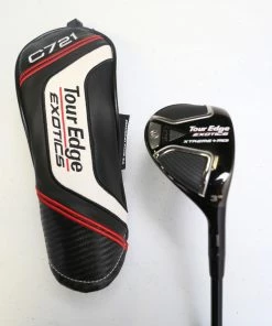 Tour Edge Exotics C721 3 Hybrid 19* RH 40.25 In HZRDUS Graphite Shaft Stiff Flex