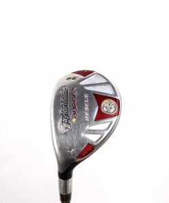 LEFTY TaylorMade Burner Rescue 4 Hybrid 22* 40 In TaylorMade REAX Shaft Stiff