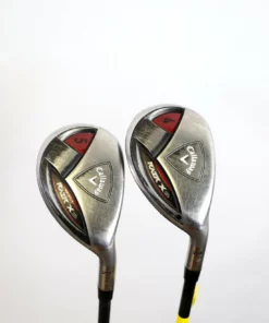 Callaway RAZR X HL 24*, 27* Hybrid Set RH Graphite Shaft Regular Flex
