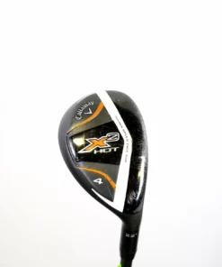 Callaway X2 Hot 4 Hybrid 22* RH 40 In Callaway X2 Graphite Shaft Regular Flex