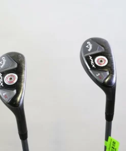 Callaway Apex 3, 4 Hybrid Set RH Kuro Kage Graphite Shafts Seniors Flex