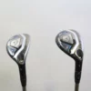 Callaway Big Bertha 6, 7 Hybrid Set RH UST Mamiya Graphite Shafts Ladies Flex