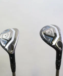 Callaway Big Bertha 6, 7 Hybrid Set RH UST Mamiya Graphite Shafts Ladies Flex