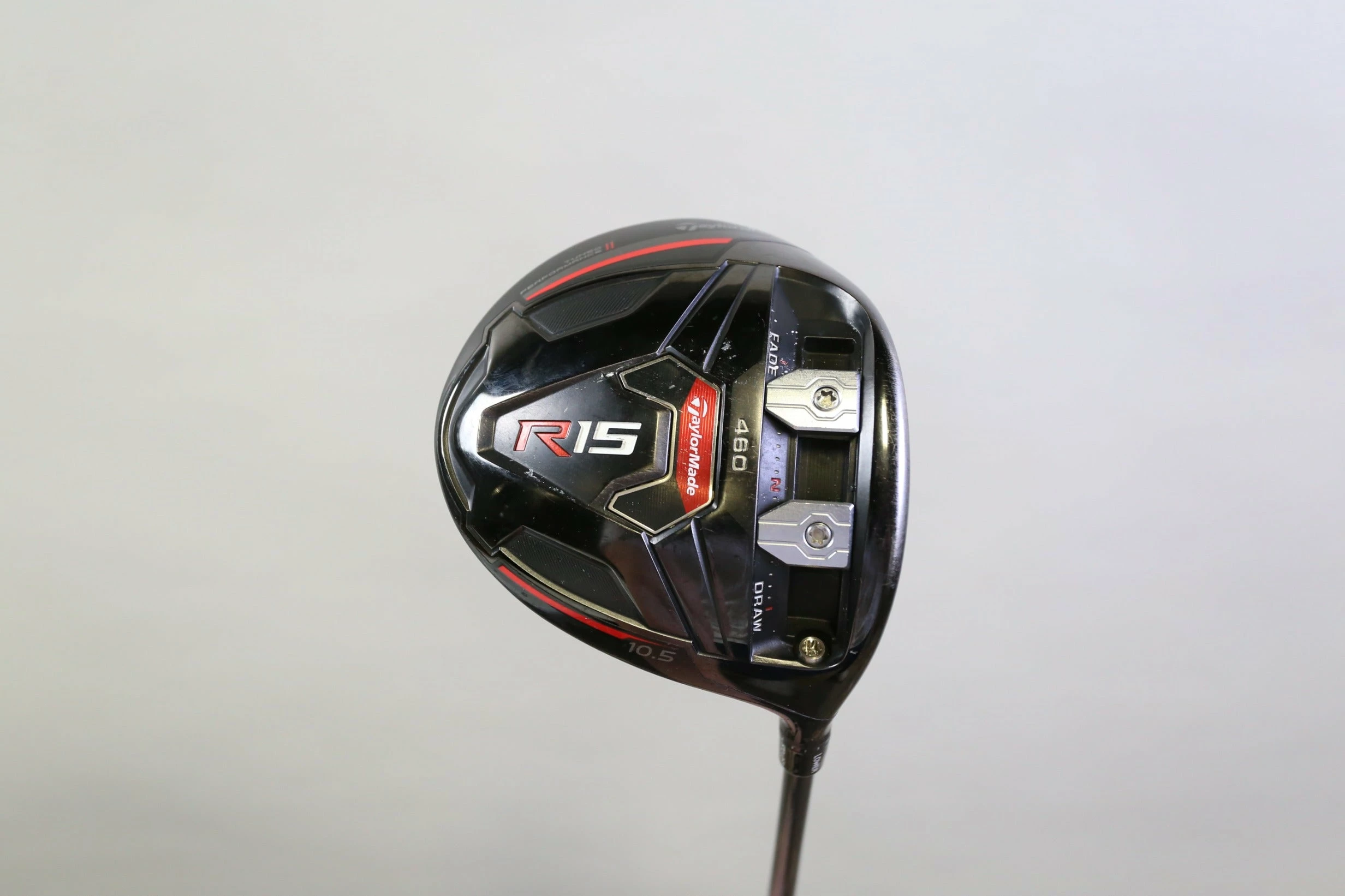 TaylorMade R15 Black Driver - Right-Handed - 10.5 Degrees - Stiff Flex