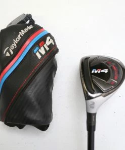 LEFTY TaylorMade M4 Rescue 2018 3 Hybrid 19* 40.5 In Graphite Shaft Regular Flex