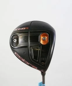 Cobra King F6 Black Driver - Right-Handed - 9 Degrees - Stiff Flex