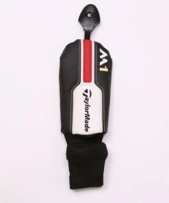 TaylorMade M1 Hybrid Headcover Only Black Faux Leather Very Good Condition