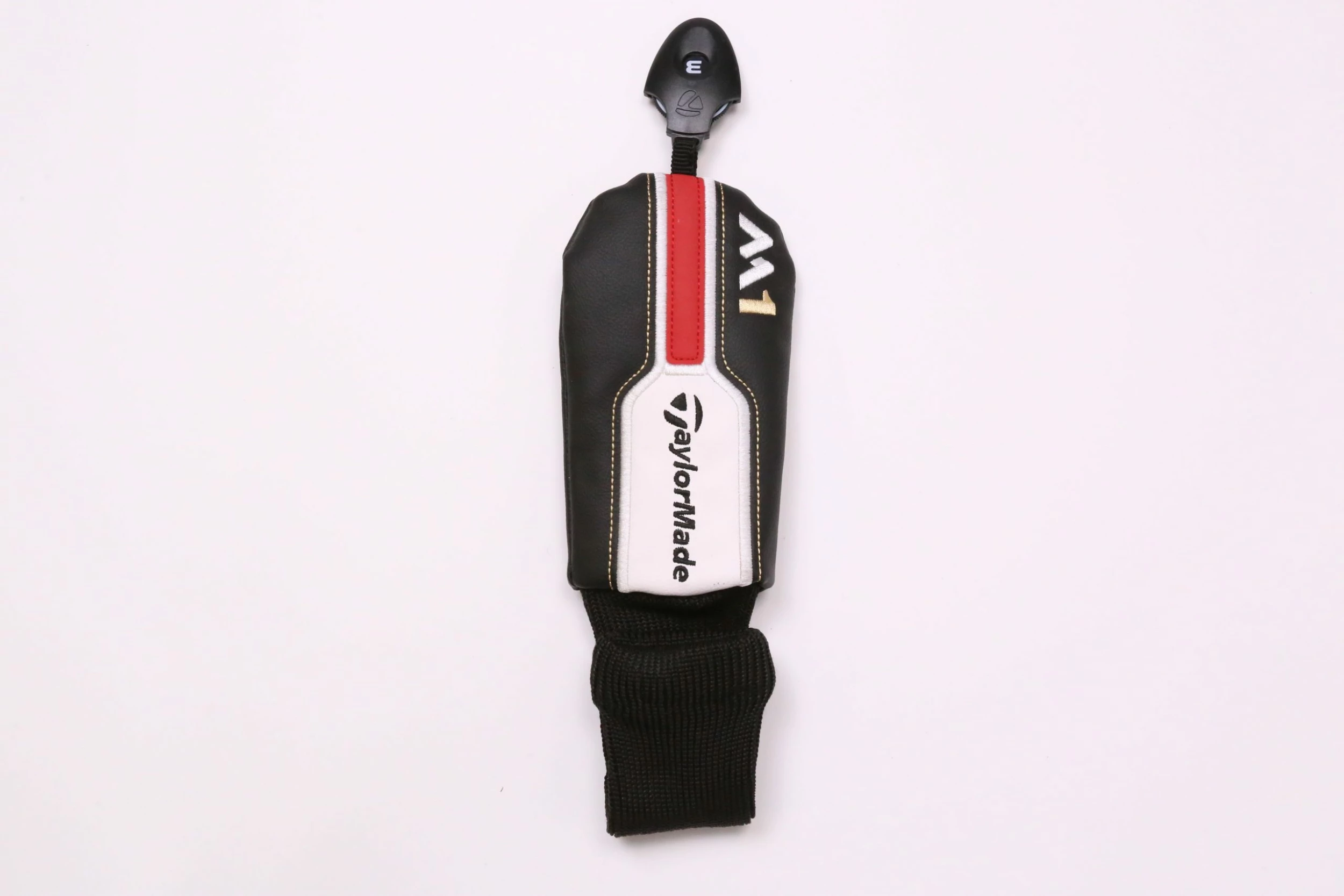 TaylorMade M1 Hybrid Headcover Only Black Faux Leather Very Good Condition