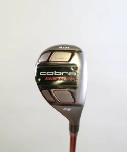 Cobra Baffler T-Rail+ 4 Hybrid 22* RH 39.75 In Tour AD Graphite Shaft Stiff Flex