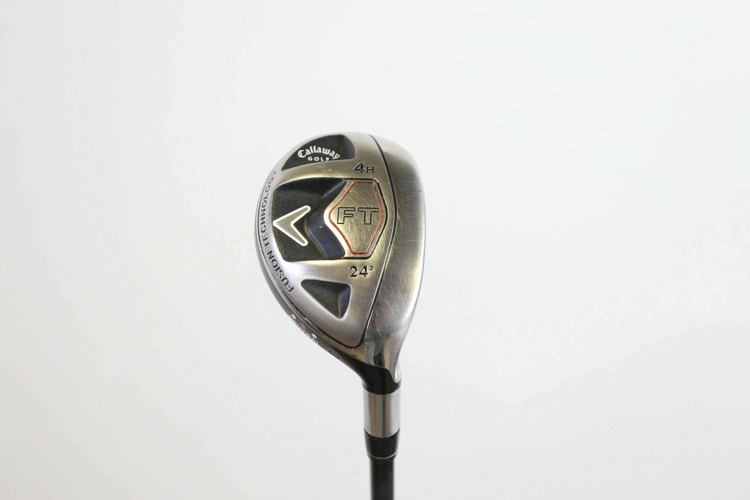 Callaway FT 2008 Neutral 4 Hybrid 24* RH 40 In Fujikura Graphite Stiff Flex