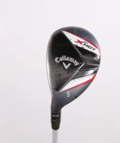 LEFTY Callaway X Hot 5 Hybrid 25* 39 In Callaway Graphite Shaft Seniors Flex