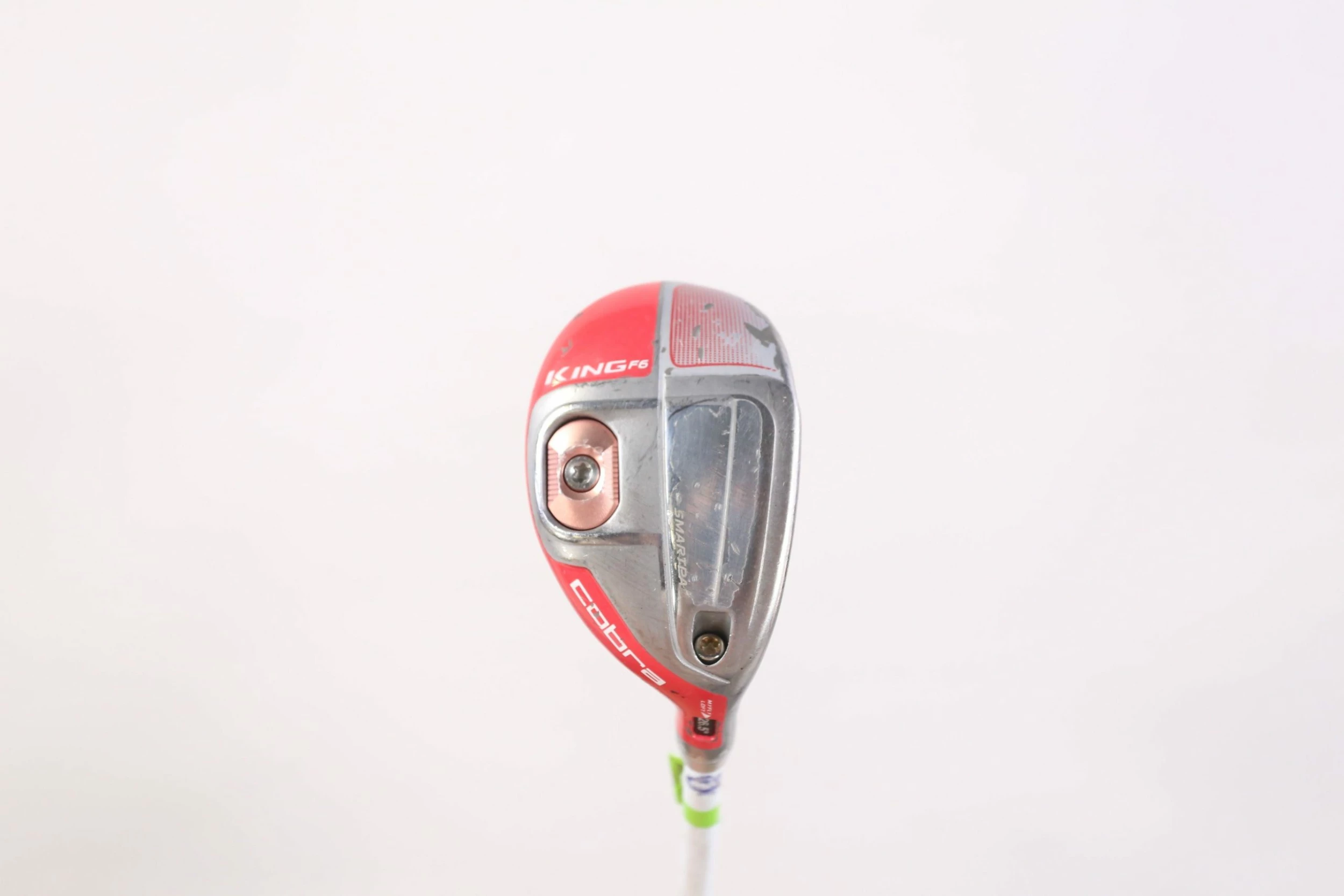 Cobra King F6 Raspberry 5-6 Hybrid 26.5* RH 37.75 In Matrix Red Tie Ladies Flex