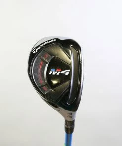 TaylorMade M4 Rescue 2018 3 Hybrid 19* RH 40.5 In Graphite Shaft Stiff Flex