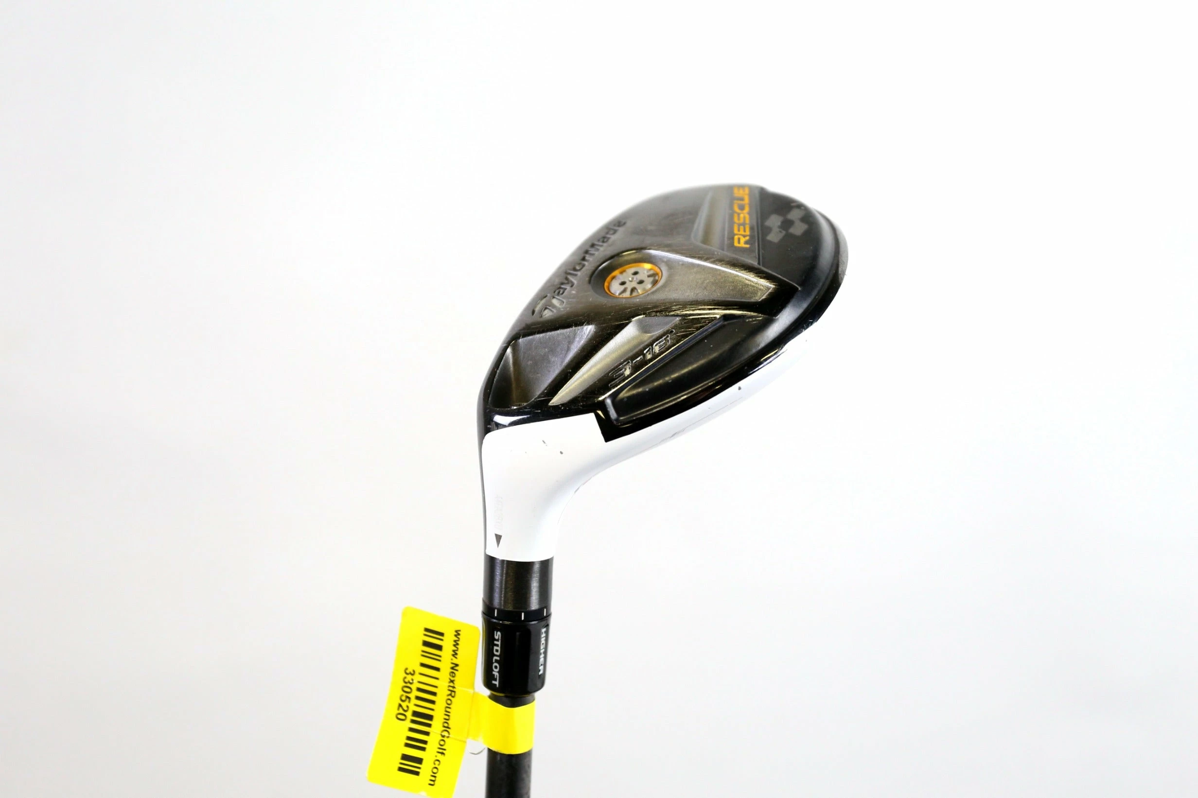 LEFTY TaylorMade Rescue 2011 3 Hybrid 18* 40.25 In Graphite Shaft Stiff Flex - Image 2