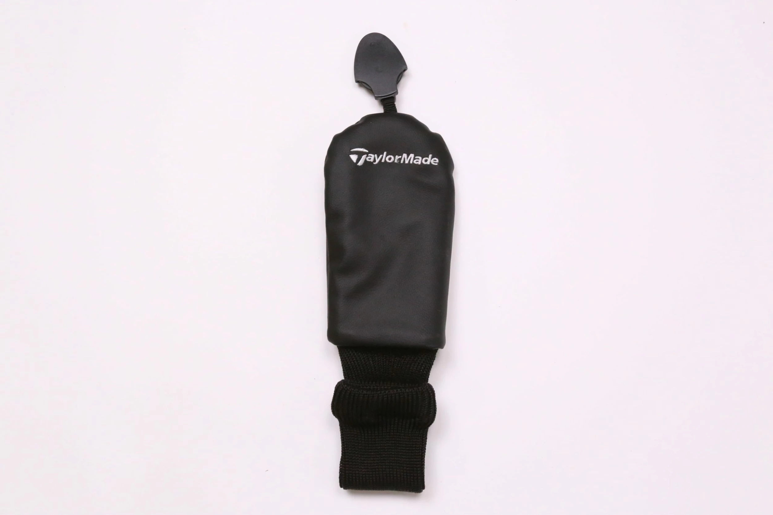 TaylorMade M1 Hybrid Headcover Only Black Faux Leather Very Good Condition - Image 5