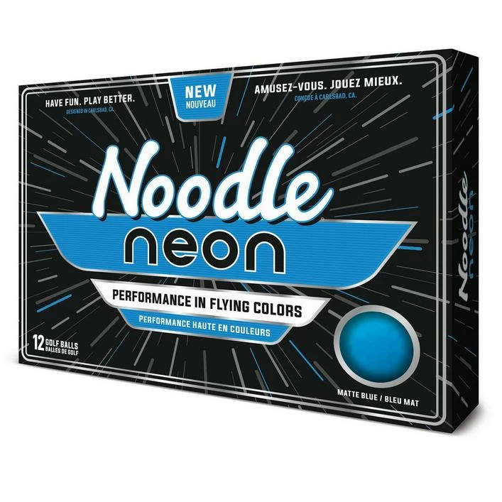 TaylorMade Noodle NEON Golf Balls - Blue