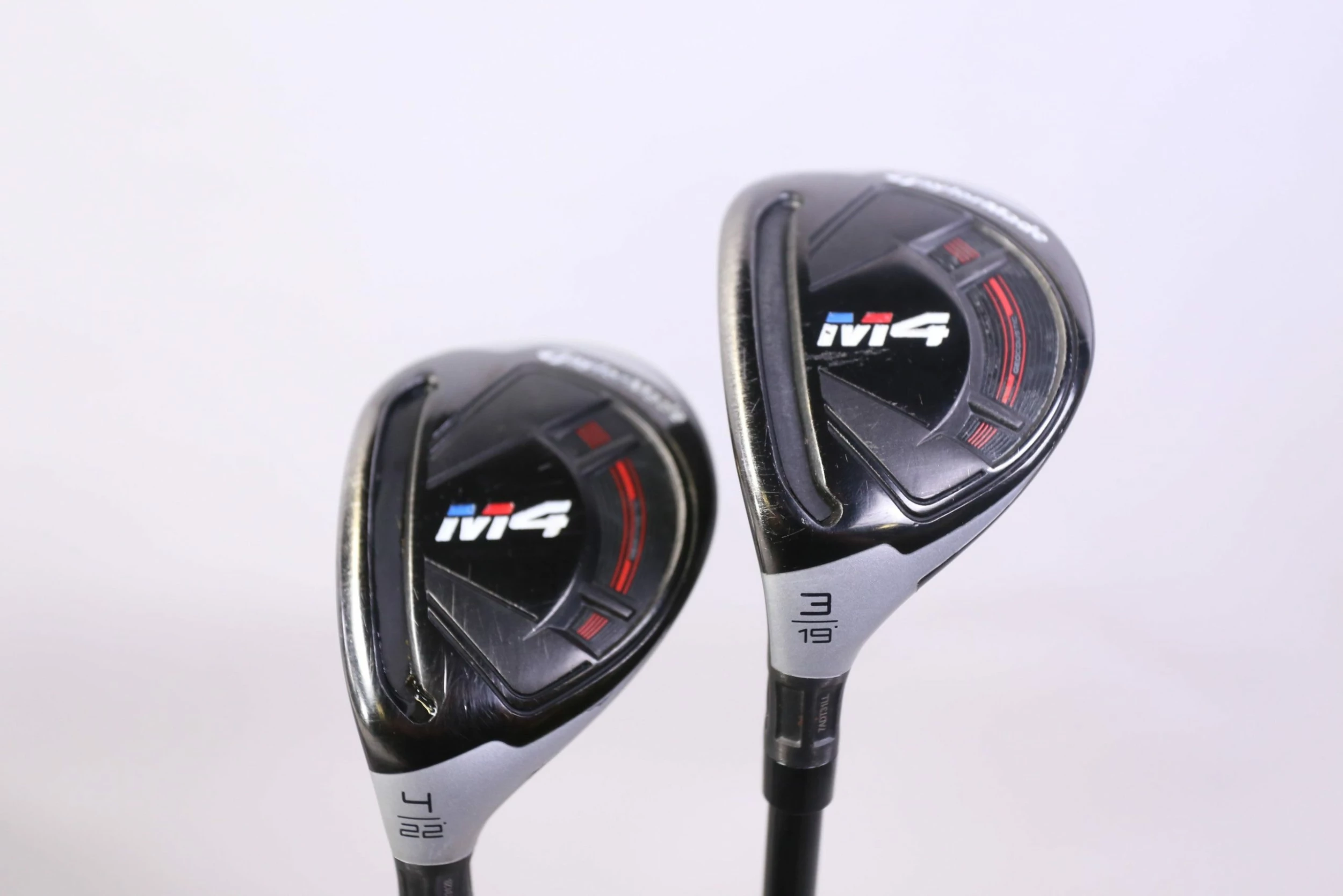 TaylorMade M4 Rescue 2018 3-4 Hybrid Kids Set LEFTY REAX Graphite Junior Flex