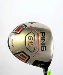 Ping G15 Driver - Right-Handed - 10.5 Degrees - Stiff Flex