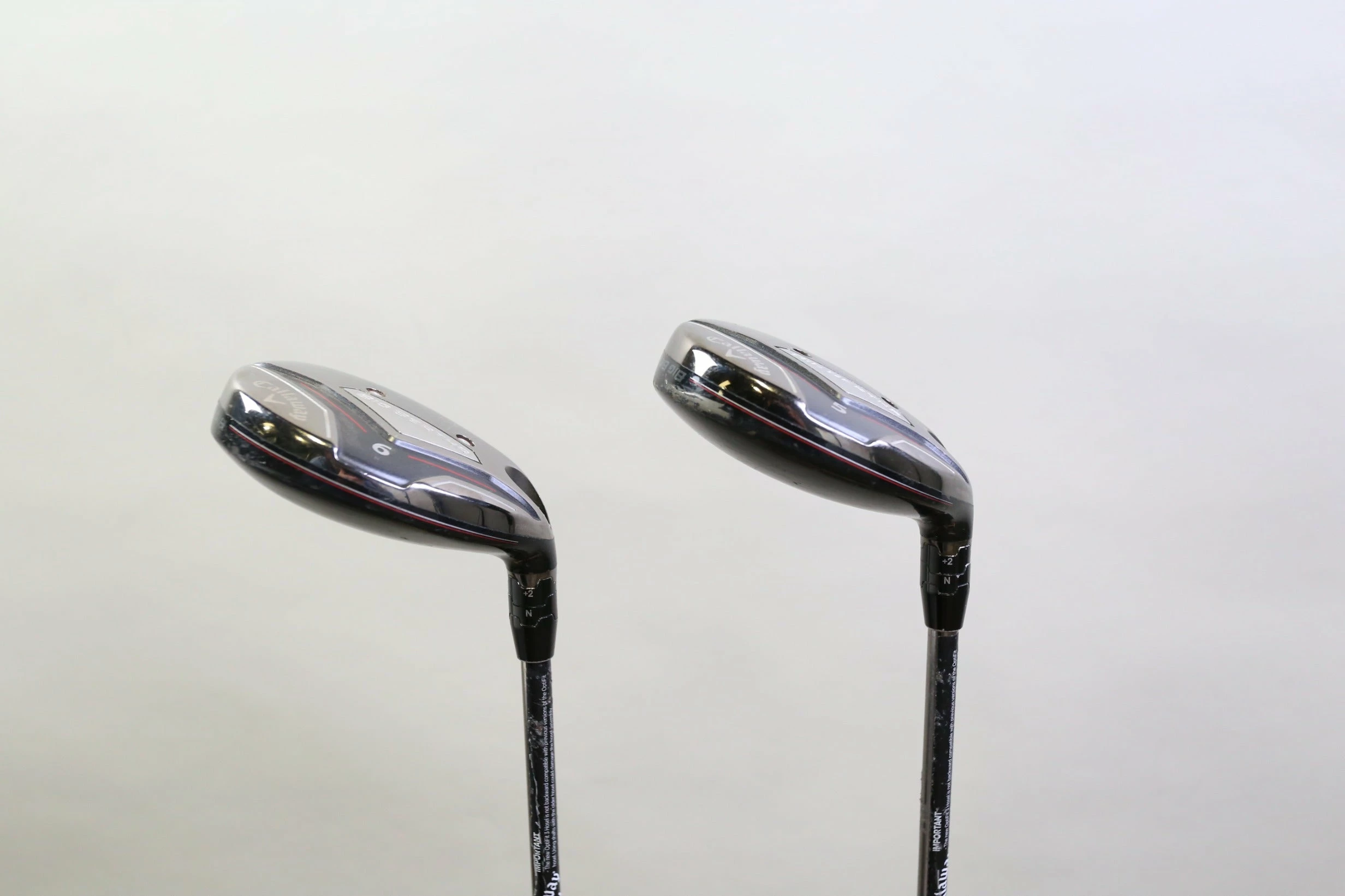 Callaway Big Bertha 2019 5, 6 Hybrid Set RH UST Mamiya Graphite Shaft Seniors - Image 4