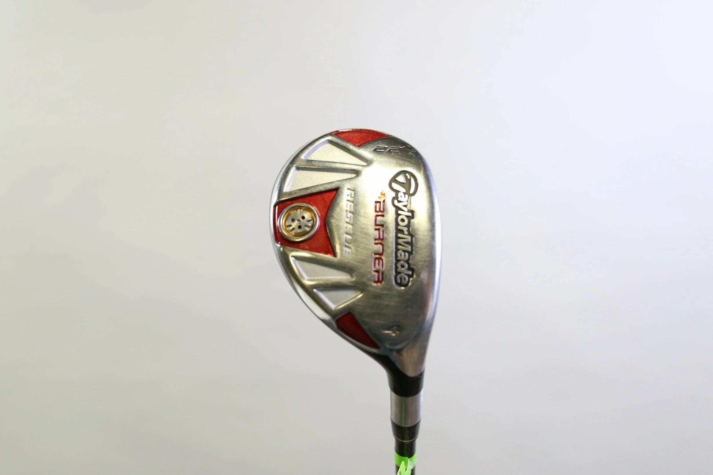 TaylorMade Burner Rescue 4 Hybrid 22* RH 40 In REAX Graphite Stiff Flex