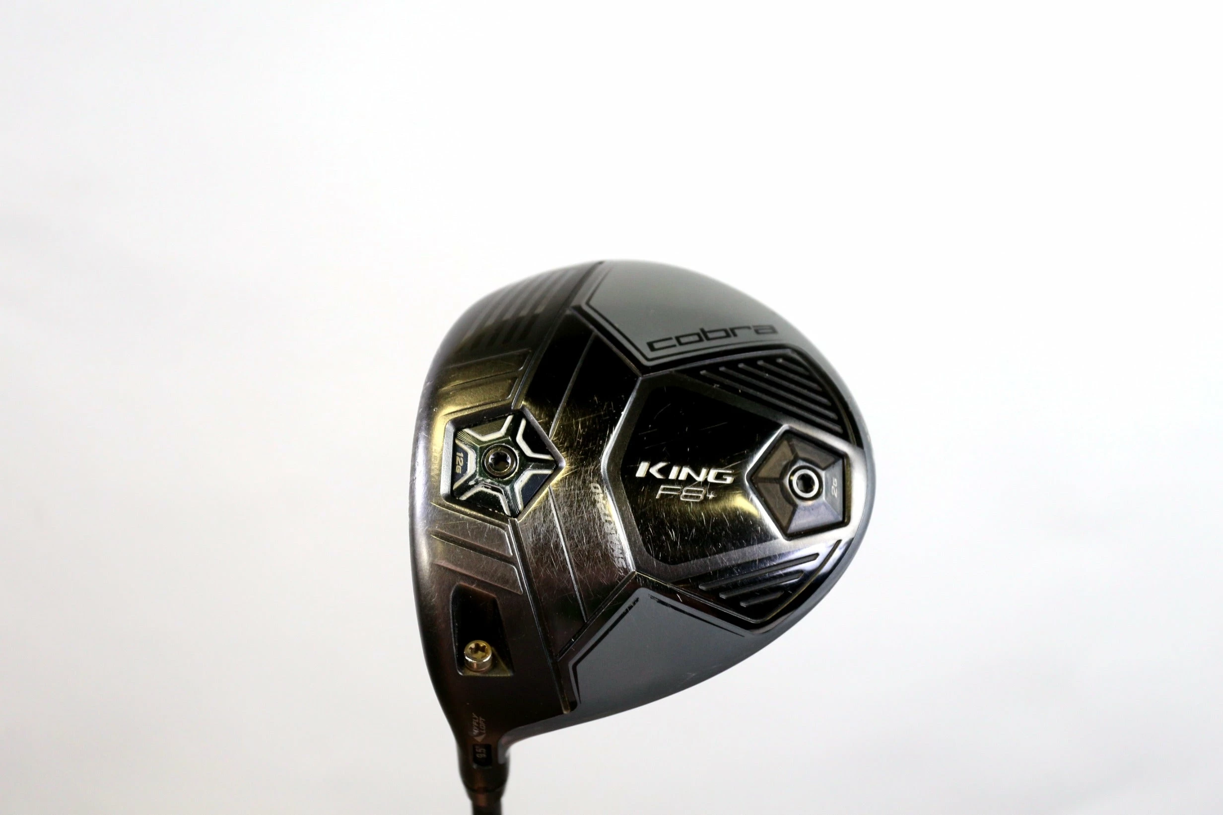 Cobra King F8+ Nardo Grey Driver - Left-Handed - 9.5 Degrees - Stiff Flex