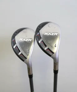 Callaway RAZR X 4, 5 Hybrid Set RH Graphite Shaft Ladies Flex
