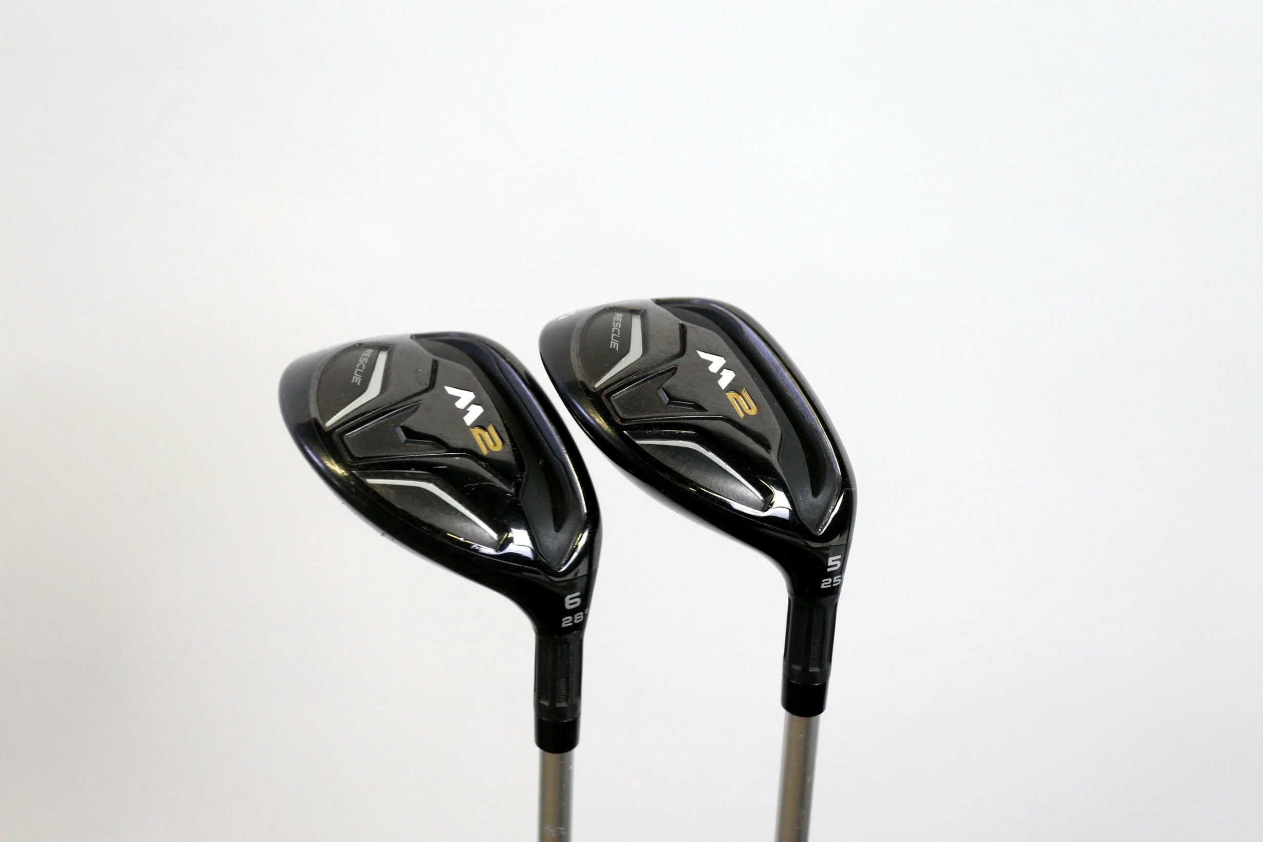 TaylorMade M2 5, 6 Hybrid Set REAX Graphite Shafts Ladies Flex - Image 3