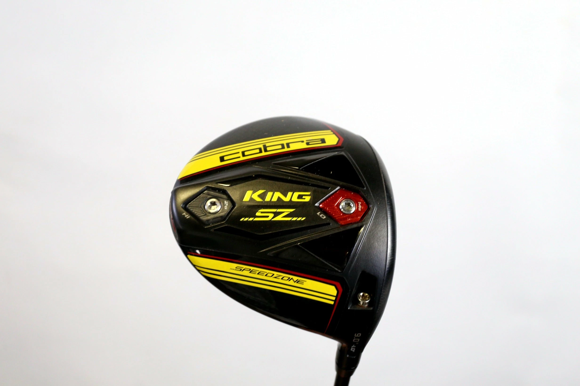 Cobra King SpeedZone Black/Yellow Driver - Right-Handed - 9 Degrees - Stiff Flex