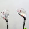 TaylorMade Burner Rescue 4, 5 Hybrid Set RH Aldila VL Graphite Shafts Seniors