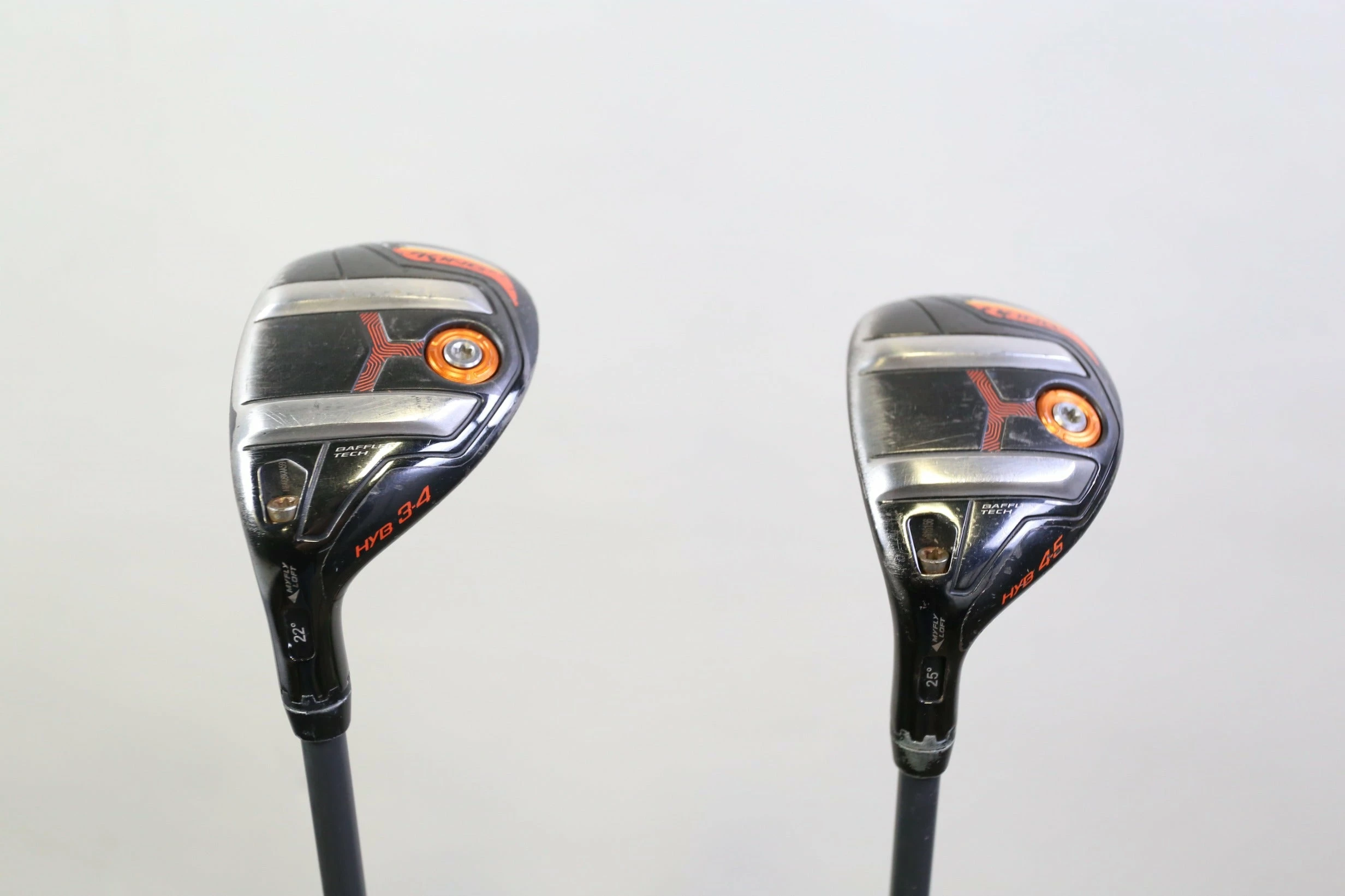 LEFTY Cobra King F7 Black 3-4, 4-5 Hybrid Set Fujikura Graphite Shafts Regular